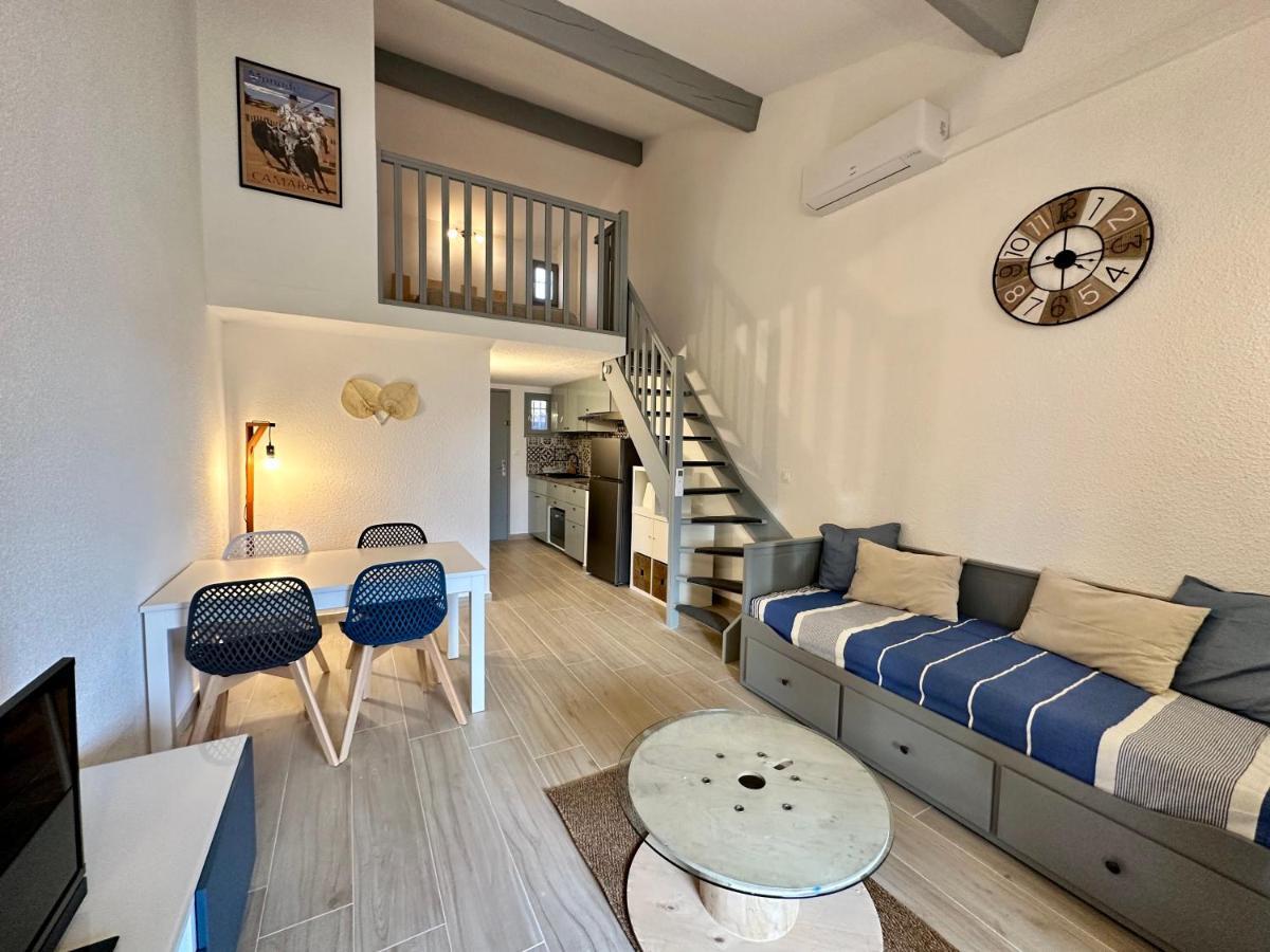 סן-מארי-דה-לה-מאר Appartement Duplex 4Pers Climatise - Locations Vld Camargue מראה חיצוני תמונה